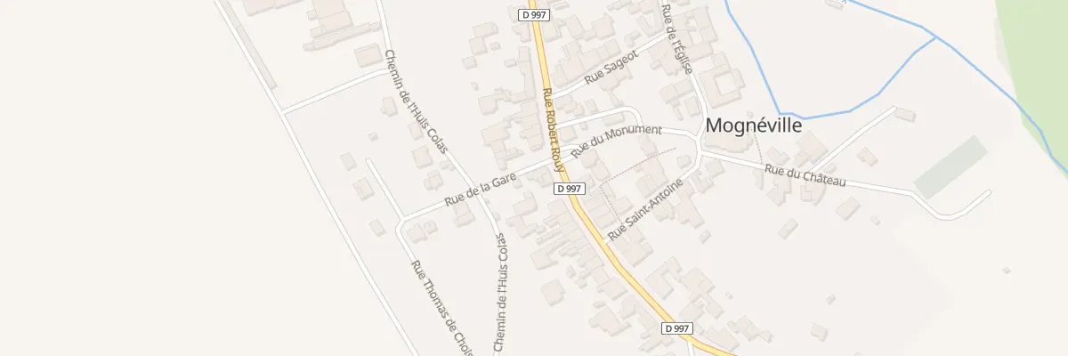 Plan du 1 Rue de la Gare à Mognéville