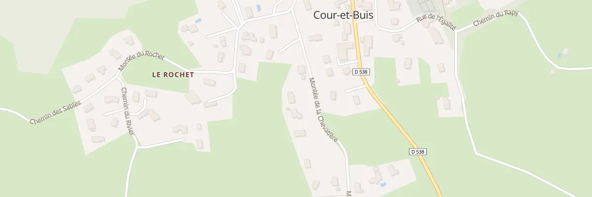Plan du 5248 Le Rochet à Cour-et-Buis