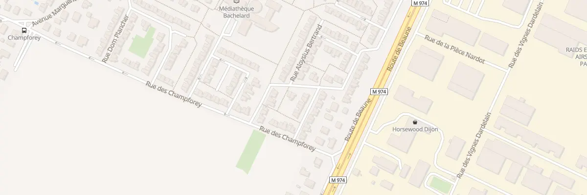Plan du 26 Rue François Thurot à Marsannay-la-Côte