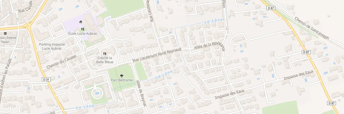 Plan du 2 Imp Colonel Henri Rol-tanguy à Monteux