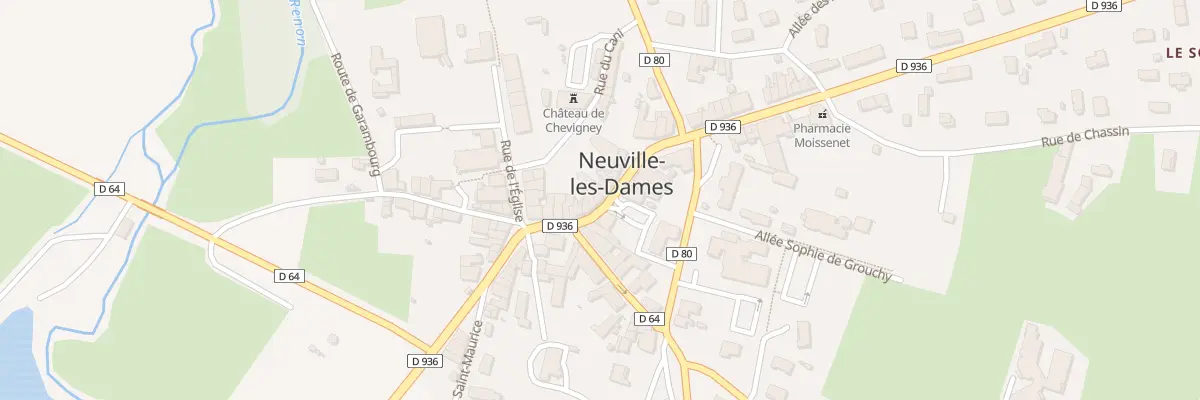 Plan du 199 Gr Grande Rue à Neuville-les-Dames
