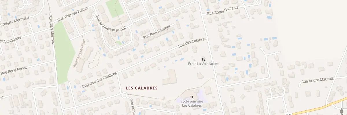 Plan du 32 Rue des Calabres à Meyzieu