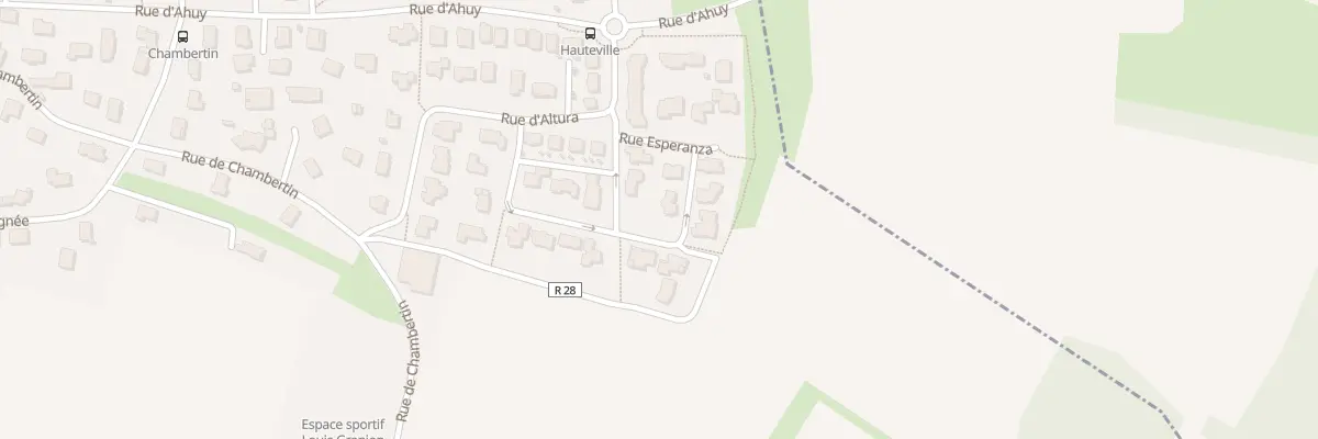 Plan du 1 Rue Esperanza à Hauteville-lès-Dijon