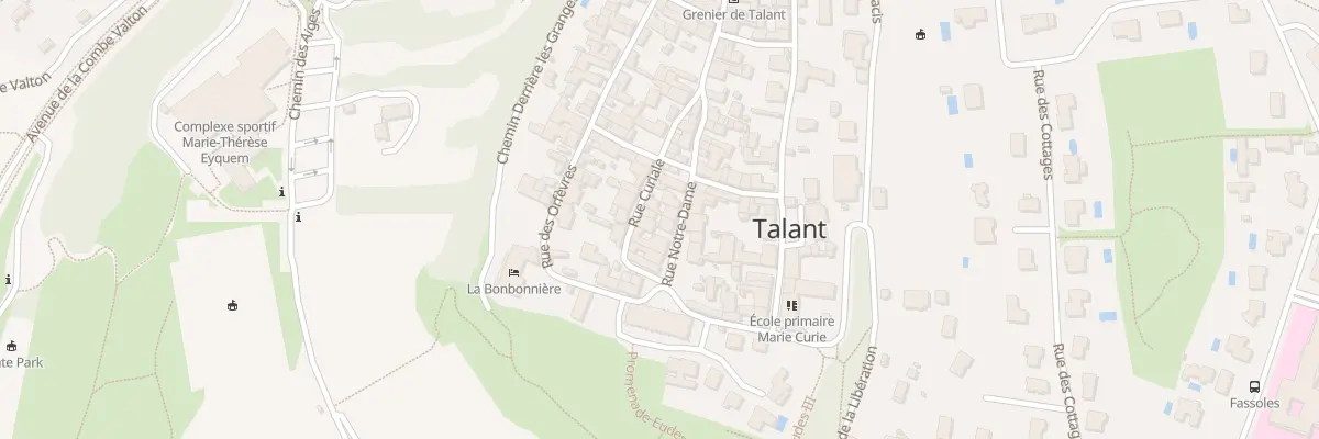 Plan du 24 Rue Notre Dame à Talant
