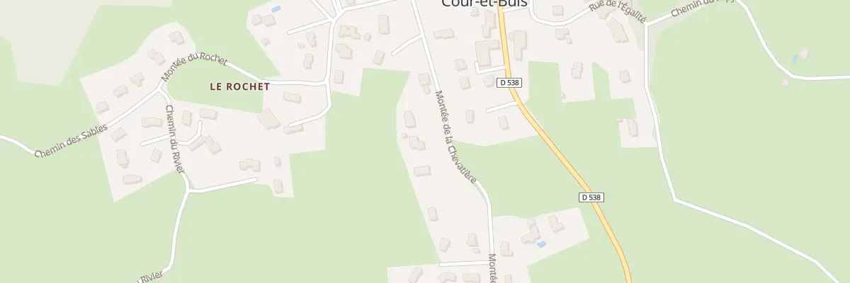 Plan du 190 Mte de la Chevatière à Cour-et-Buis