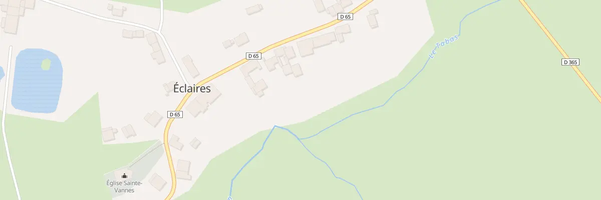 Plan du 16 Gr Grande Rue à Éclaires