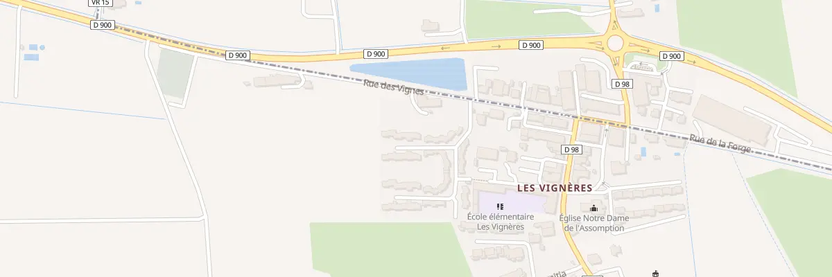Plan du 43 All des Verdiers à Cavaillon