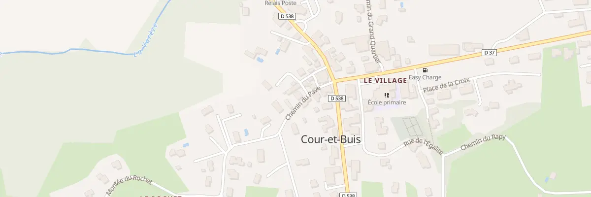 Plan du 5134 Le Village à Cour-et-Buis