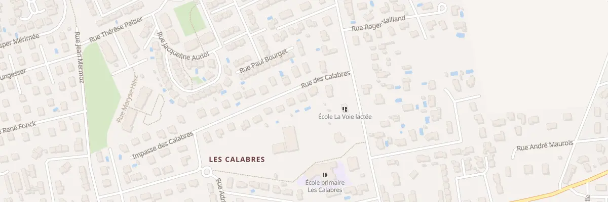 Plan du 34 Rue des Calabres à Meyzieu