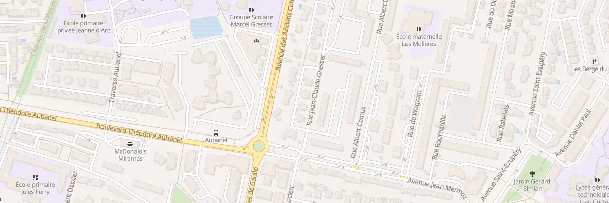 Plan du 11 Rue Georges Guynemer à Miramas