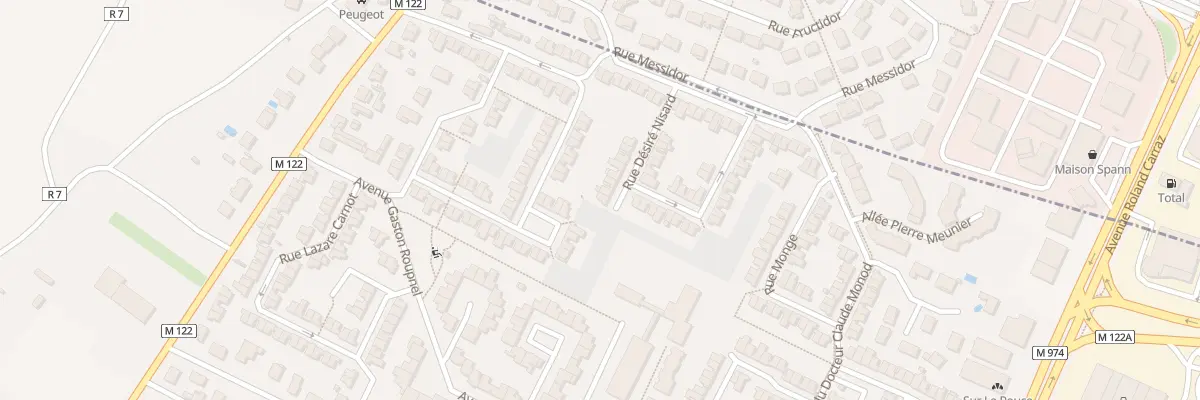 Plan du 16 Rue Desiré Nisard à Marsannay-la-Côte
