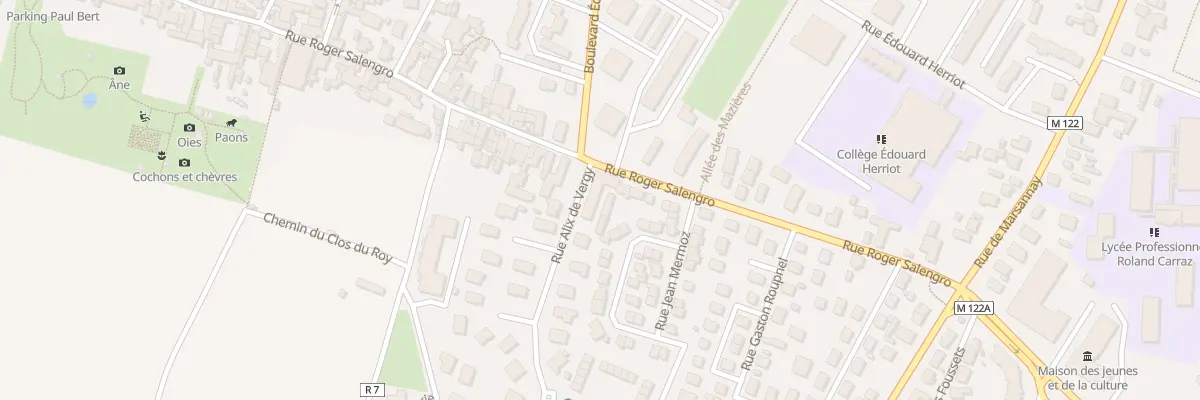 Plan du 42B Rue Roger Salengro à Chenôve