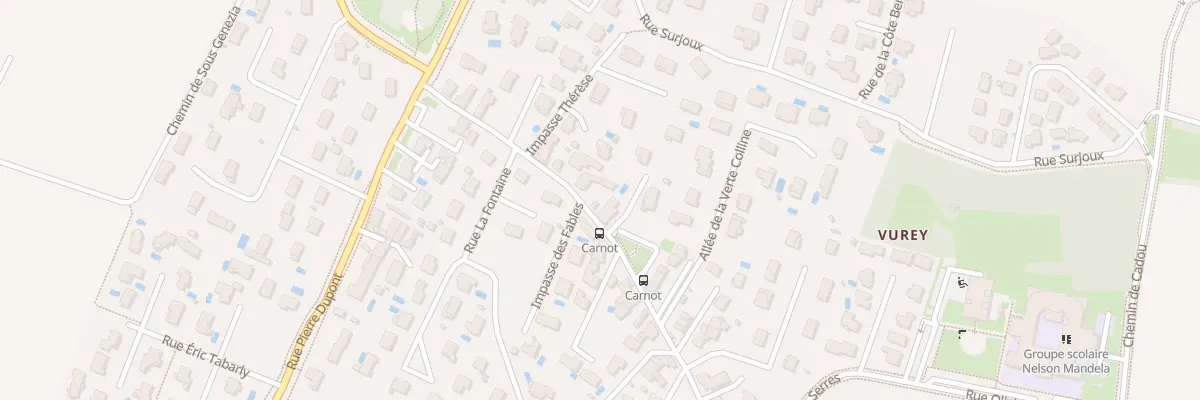 Plan du 9 Rue Carnot à Genas