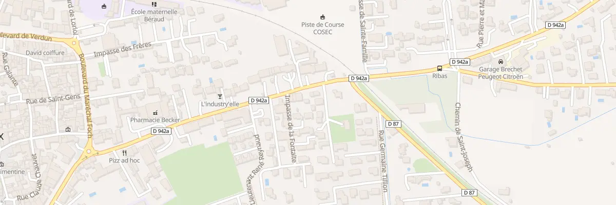 Plan du 3 Av René Cassin à Monteux