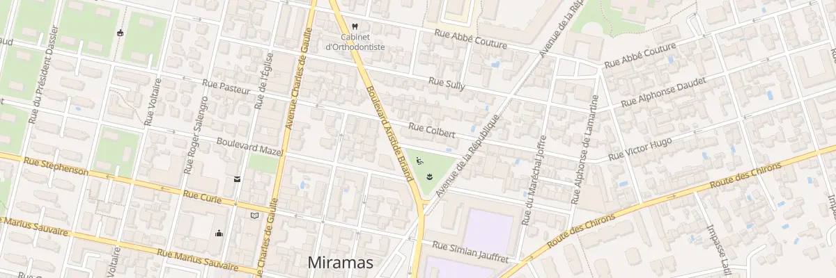 Plan du 6 Rue Colbert à Miramas