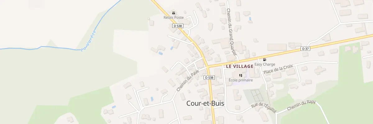 Plan du 5126 Le Village à Cour-et-Buis