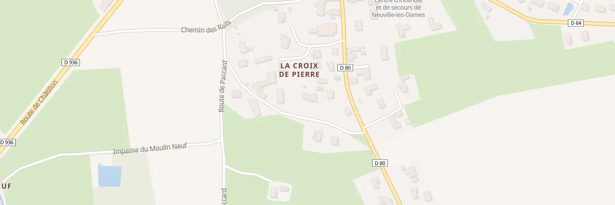 Plan du 104 Rue de la Croix de Pierre à Neuville-les-Dames