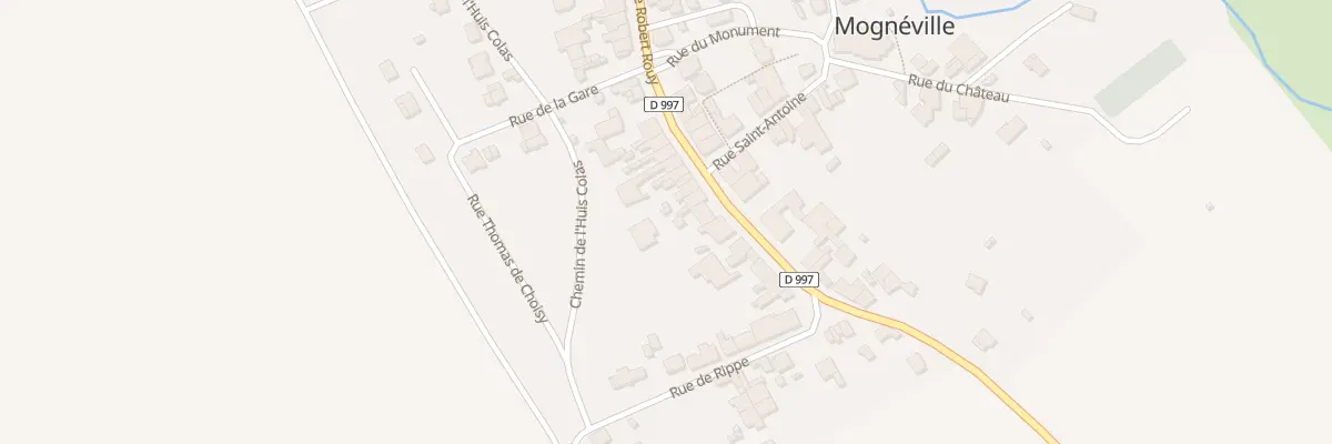 Plan du 19 Rue Robert Rouy à Mognéville