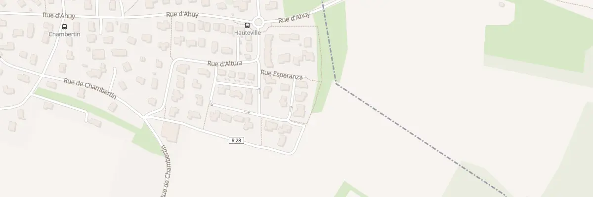 Plan du 10 Rue Esperanza à Hauteville-lès-Dijon