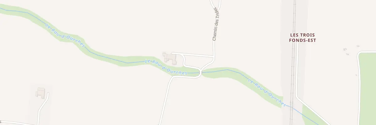Plan du 1725A Chem des Trides à Upie