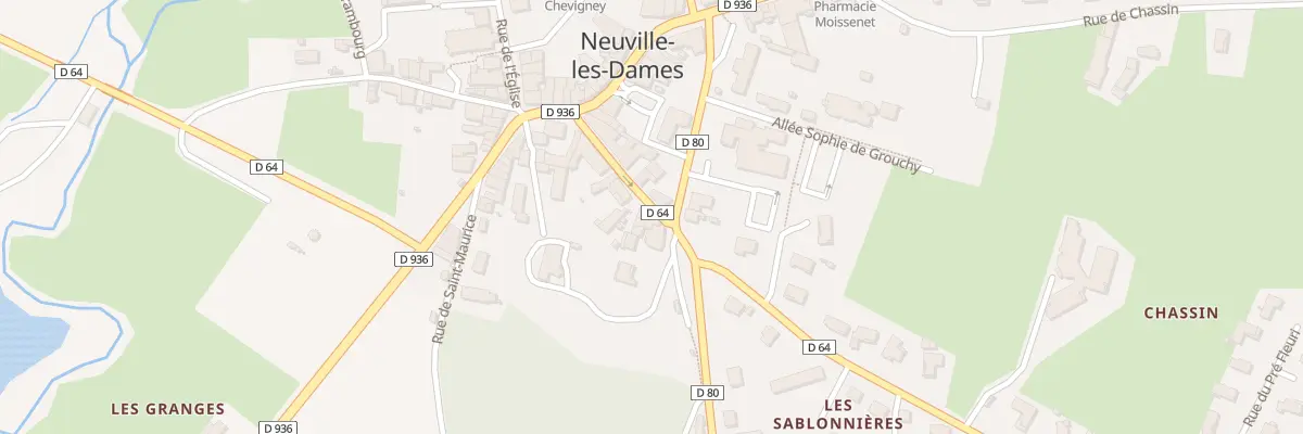 Plan du 102 Rue du Paradis à Neuville-les-Dames