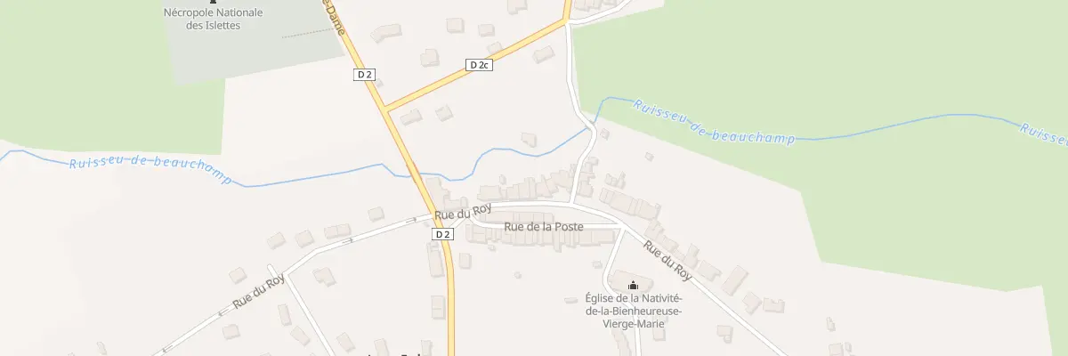 Plan du 45 Rue du Roy aux Islettes
