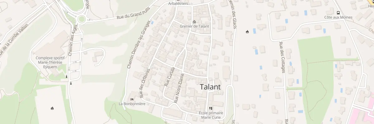 Plan du 17 Rue Notre Dame à Talant