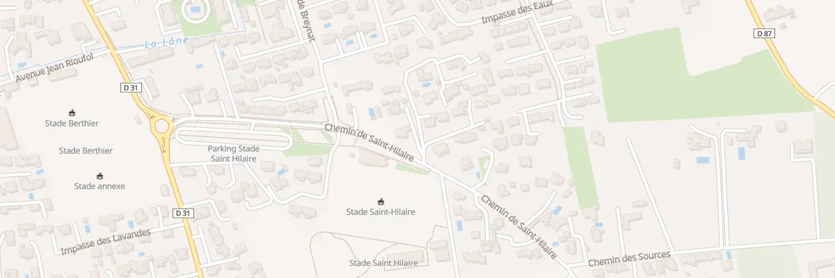 Plan du 337A Che de St Hilaire à Monteux