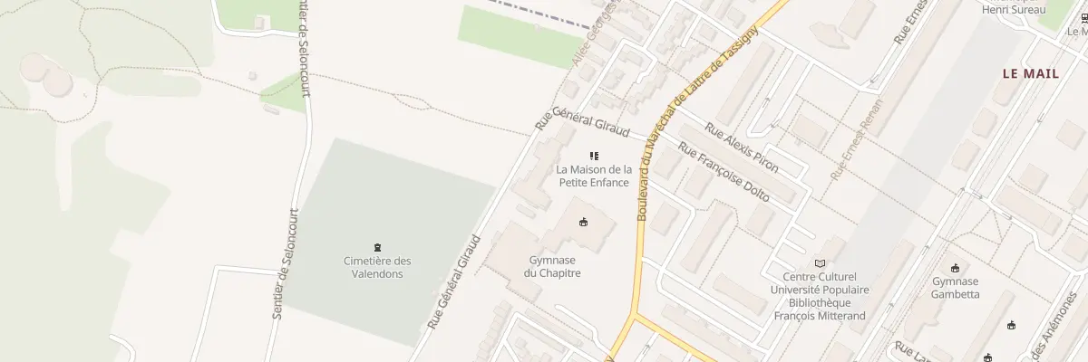 Plan du 5 Rue Général Giraud à Chenôve