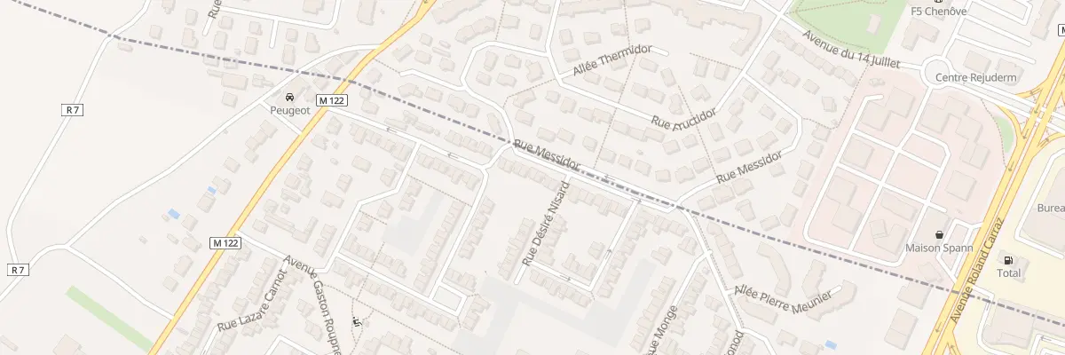 Plan du 63 Rue Docteur Claude Monod à Marsannay-la-Côte