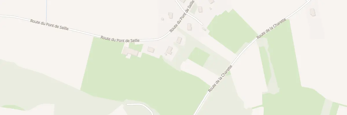 Plan du 587 Rte de Pont Seille à Ratenelle