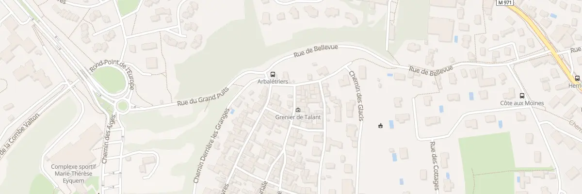 Plan du 3 Rue Notre Dame à Talant