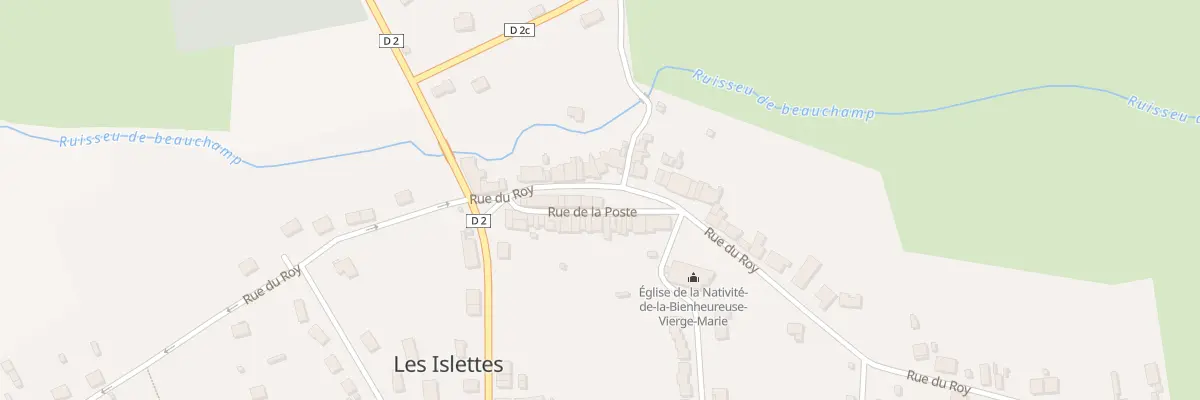 Plan du 20 Rue du Roy aux Islettes
