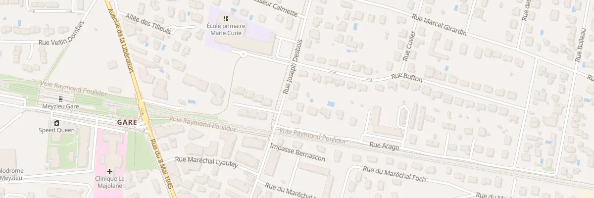 Plan du 32 Rue Joseph Desbois à Meyzieu