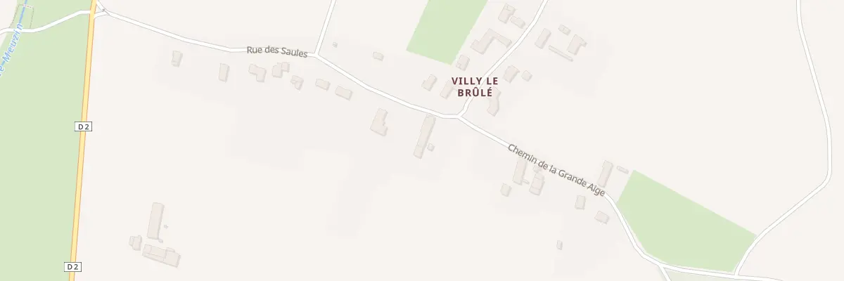 Plan du 42 Rue des Saules à Villy-le-Moutier
