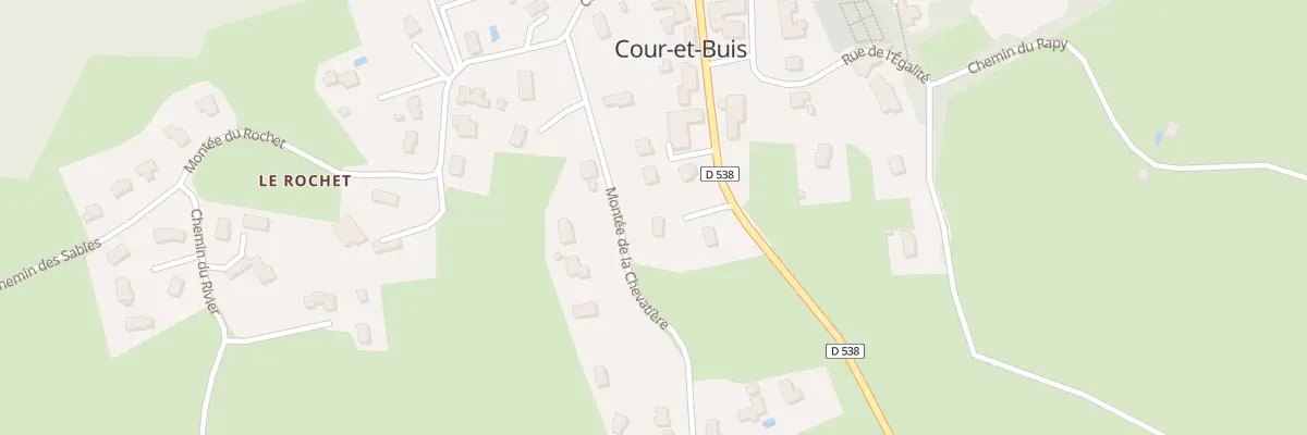 Plan du 5257 Le Village à Cour-et-Buis