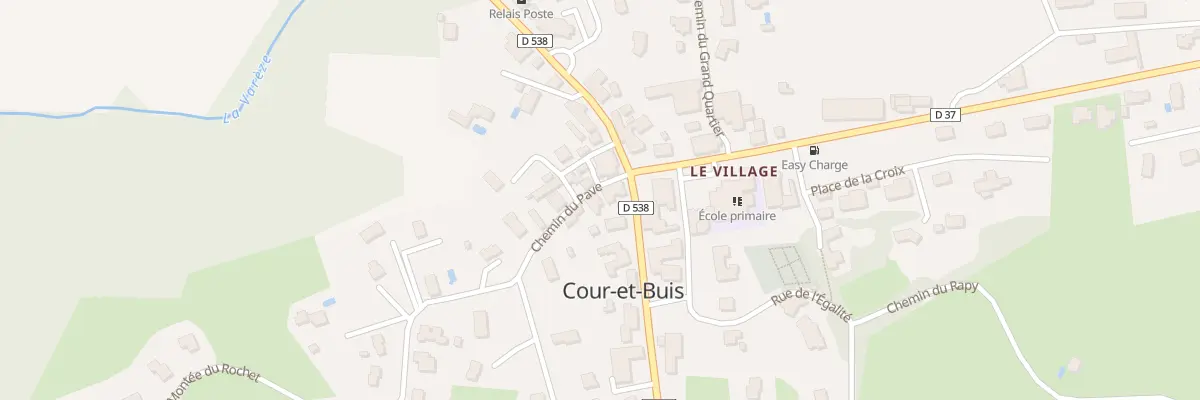 Plan du 5198 Le Village à Cour-et-Buis