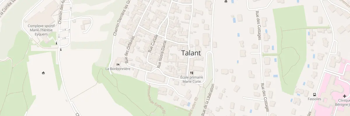 Plan du 29B Rue Notre Dame à Talant