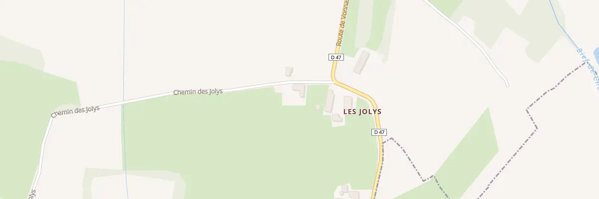 Plan du 47 Che des Jolys à Saint-Genis-sur-Menthon