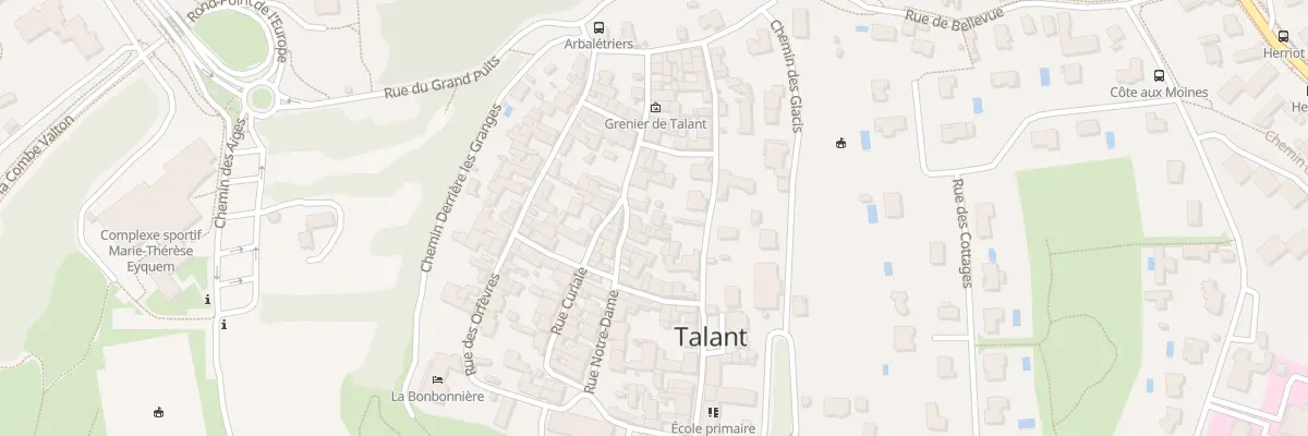 Plan du 15 Rue Notre Dame à Talant