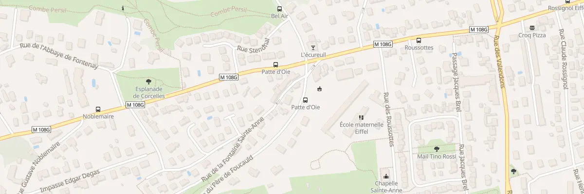 Plan du 3 Rue de la Fontaine Sainte-Anne à Dijon