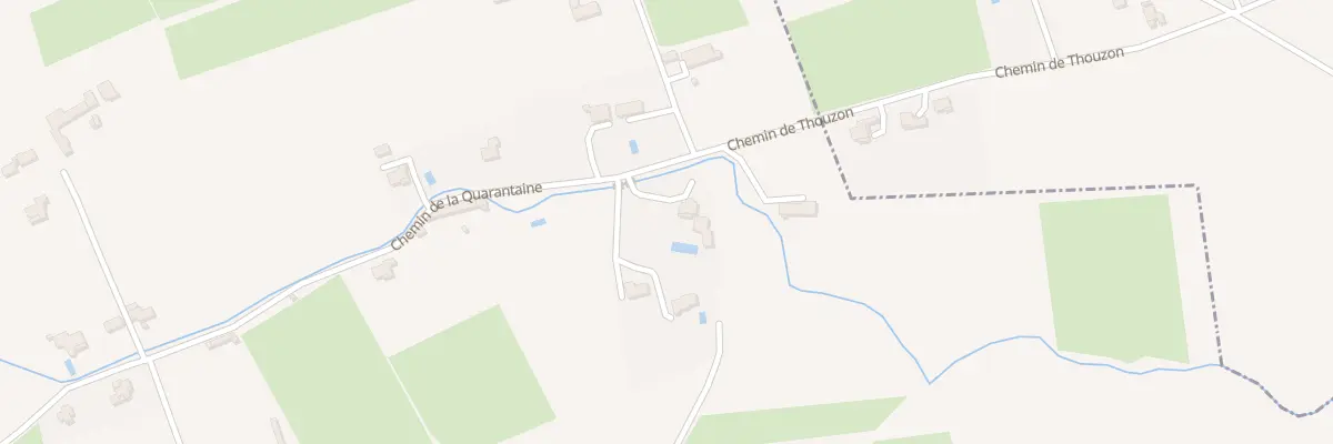 Plan du 1204 Che de la Quarantaine au Thor