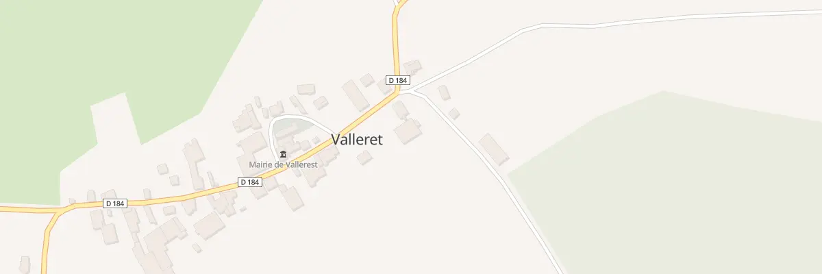 Plan du 20 Rue Grande à Valleret