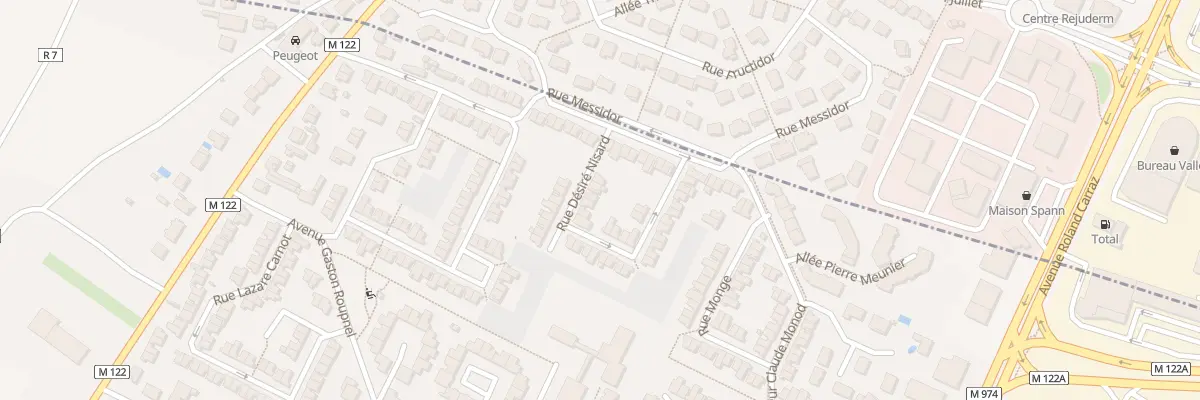 Plan du 5 Rue Desiré Nisard à Marsannay-la-Côte