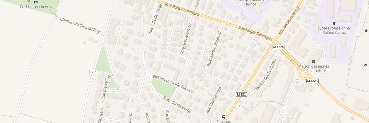 Plan du 32 Rue Jean Mermoz à Chenôve