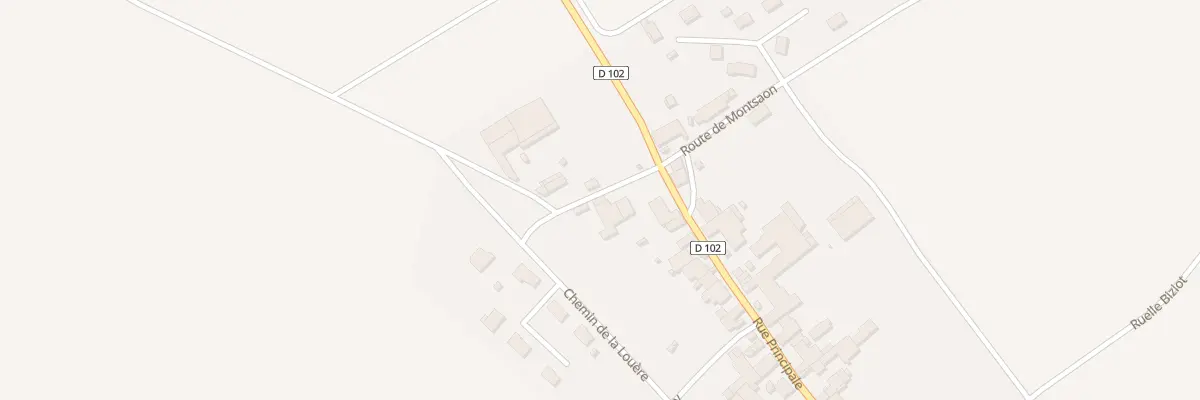 Plan du 1 Che Voie d’Orges à Blessonville