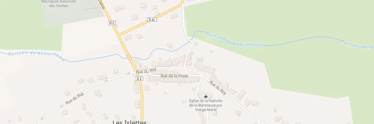 Plan du 51 Rue du Roy aux Islettes