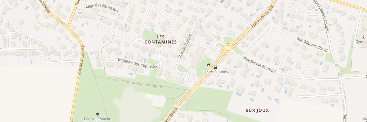 Plan du 2 Rue Prairial à Genas