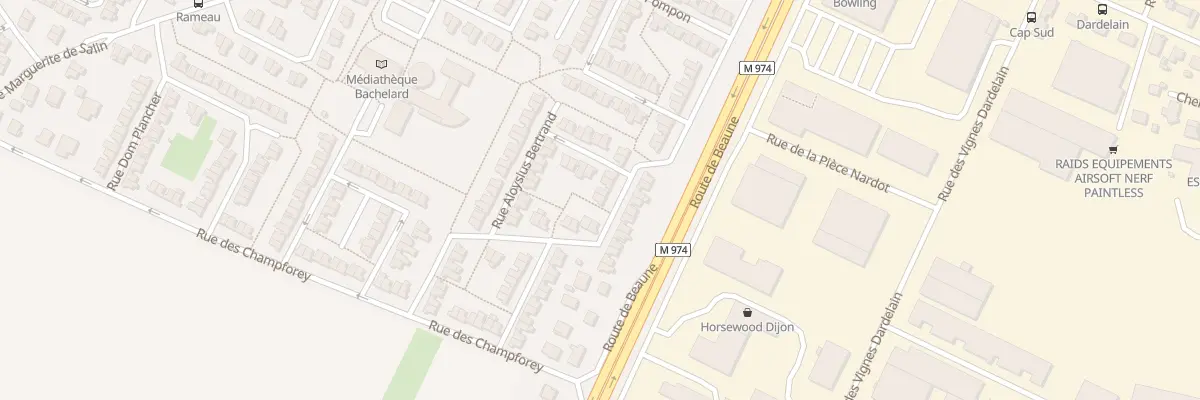 Plan du 31 Rue François Thurot à Marsannay-la-Côte