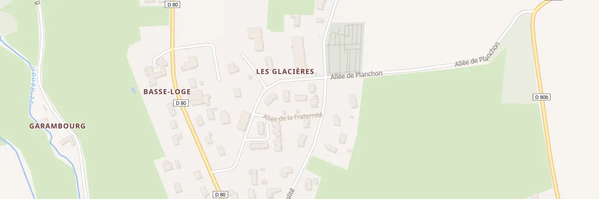 Plan du 220 Rue des Glacières à Neuville-les-Dames